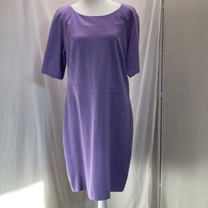 Talbots Purple Midi Dress
